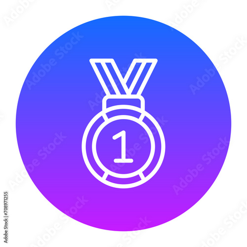 Gold Medal Icon of Olympics iconset.