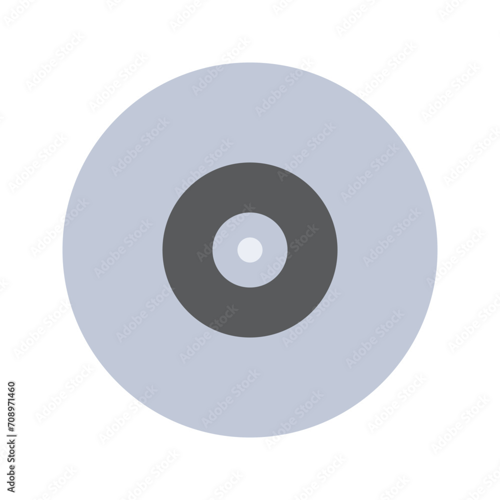 Illustration vector graphic icon of Compact Disc. Flat Style Icon. Computer And Device Themed Icon. Vector illustration isolated on white background. Perfect for website or application design. Illustration vector graphic icon of Compact Disc. Flat Style Icon. Computer And Device Themed Icon. Vector illustration isolated on white background. Perfect for website or application design.