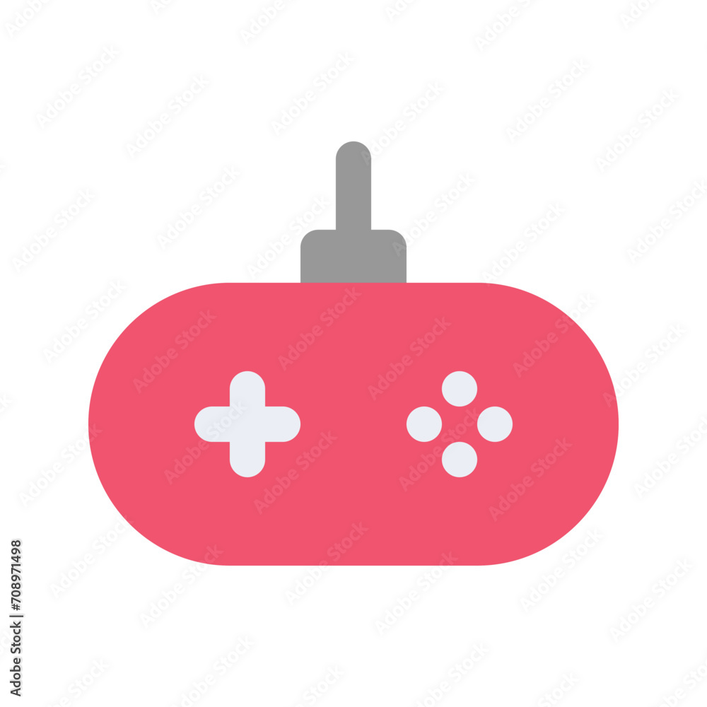 Illustration vector graphic icon of Joystick. Flat Style Icon. Computer And Device Themed Icon. Vector illustration isolated on white background. Perfect for website or application design. Illustration vector graphic icon of Joystick. Flat Style Icon. Computer And Device Themed Icon. Vector illustration isolated on white background. Perfect for website or application design.