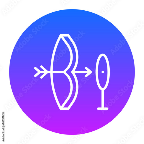 Archery Icon of Olympics iconset.