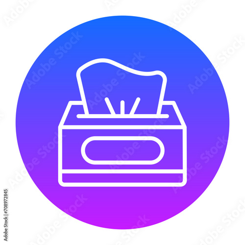 Tissue Box Icon of House Cleaning iconset.