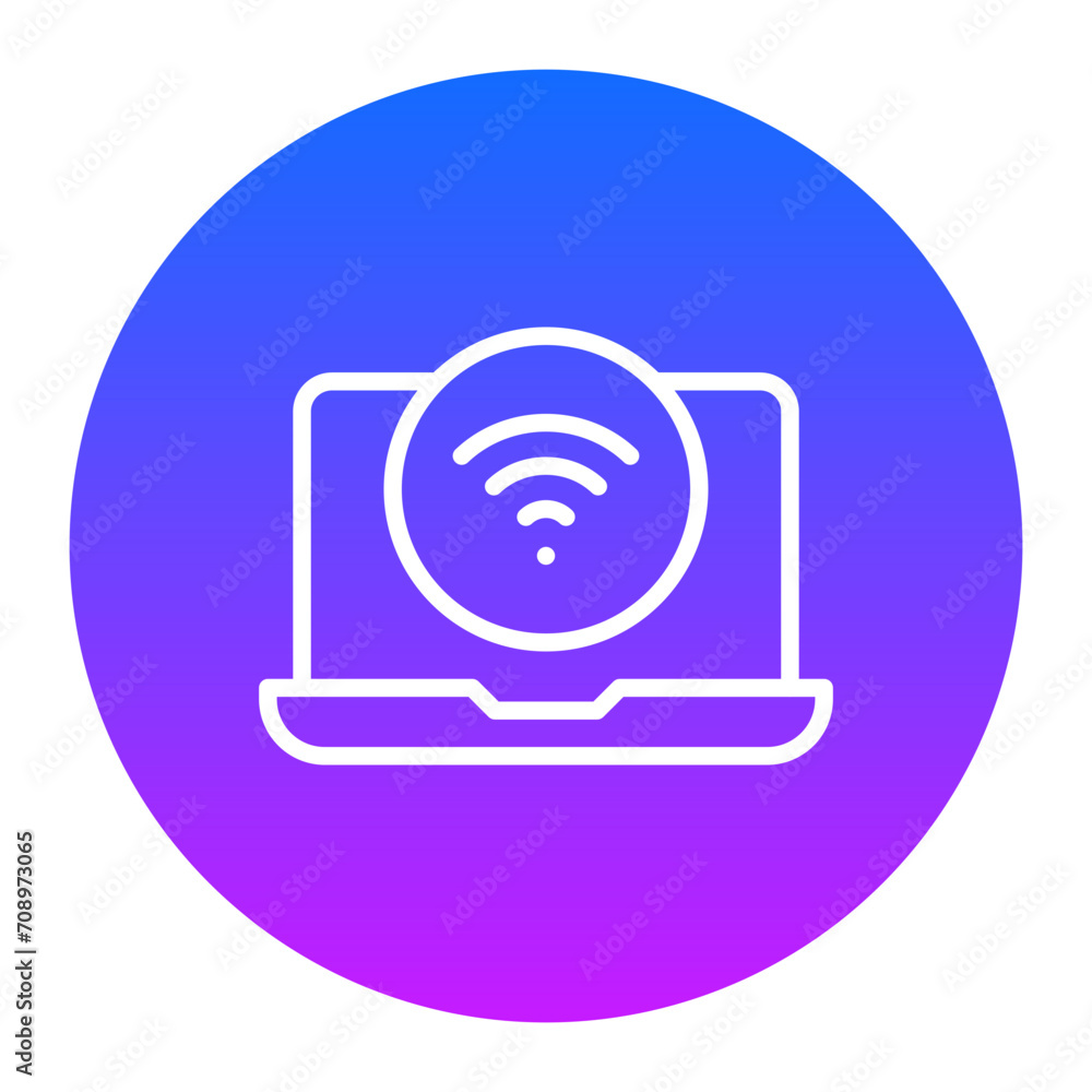 Wifi Connection Icon of Work from Home iconset. Wifi Connection Icon of Work from Home iconset.