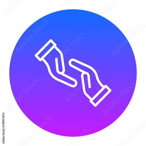 Helping Hand Icon of Donations iconset.
