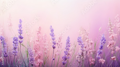 light pastel spring background illustration airy floral, fresh vibrant, colorful serene light pastel spring background