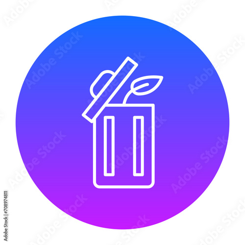 Plant Trash Icon of Pollution iconset.