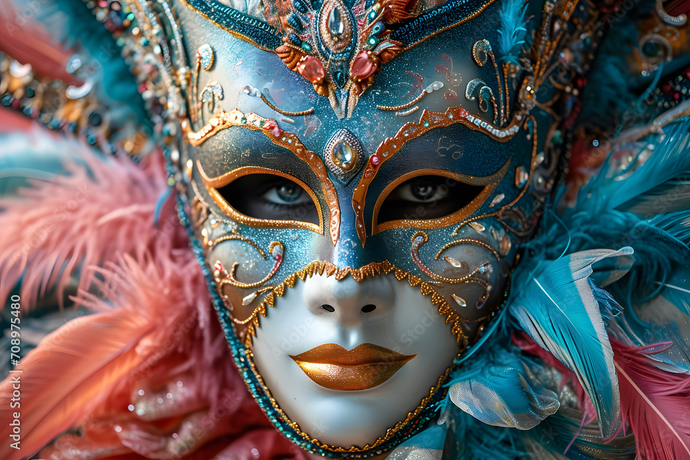 traditional carnival mask