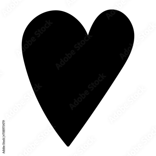 valentines day heart love yellow icon element