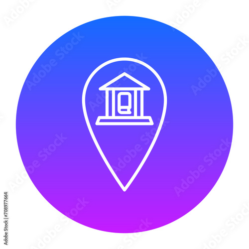 Library Location Icon of Online Education iconset.