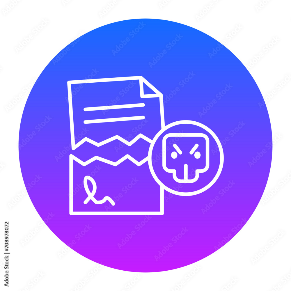 Infected File Icon of Security iconset. Infected File Icon of Security iconset.