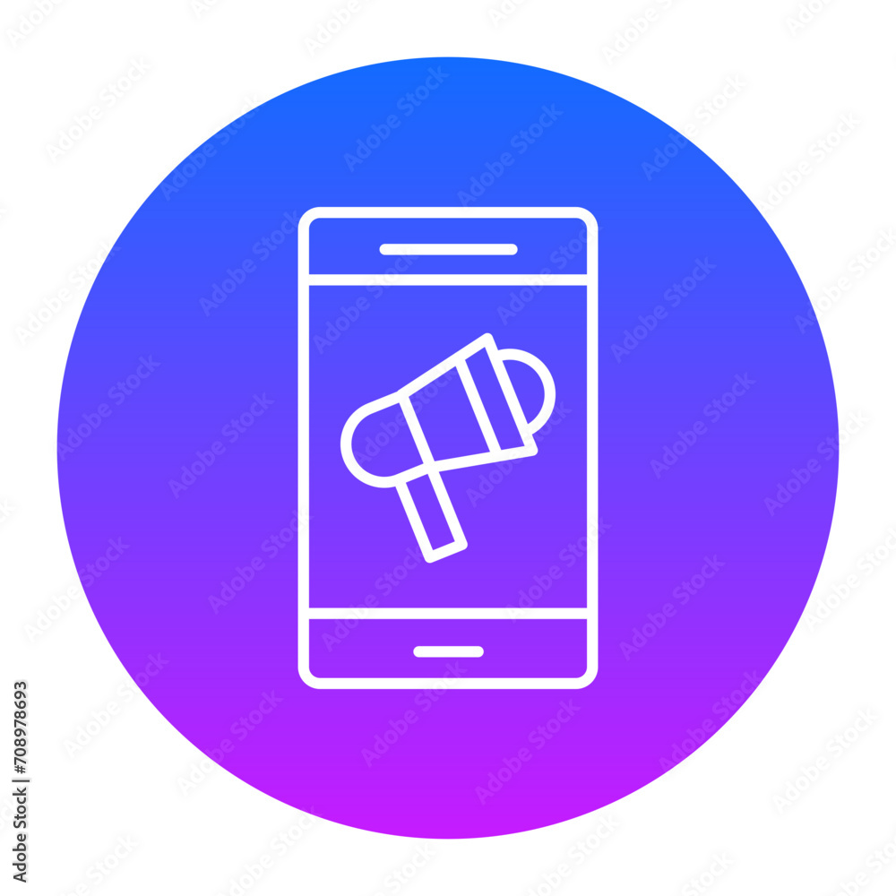 Broadcast Marketing Icon of Digital Marketing iconset. Broadcast Marketing Icon of Digital Marketing iconset.