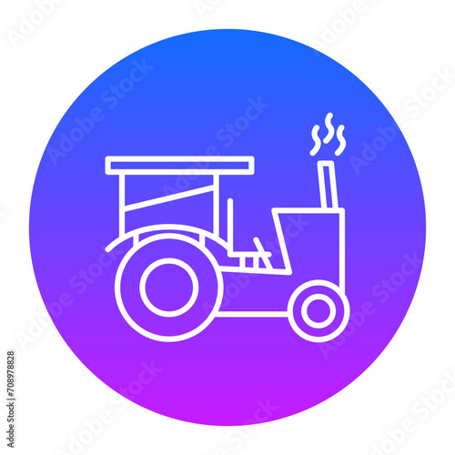 Tractor Icon of Farming iconset.