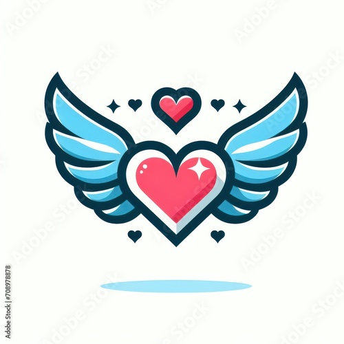 heart with wings