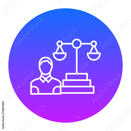Legal Advisor Icon of Entrepreneurship iconset.