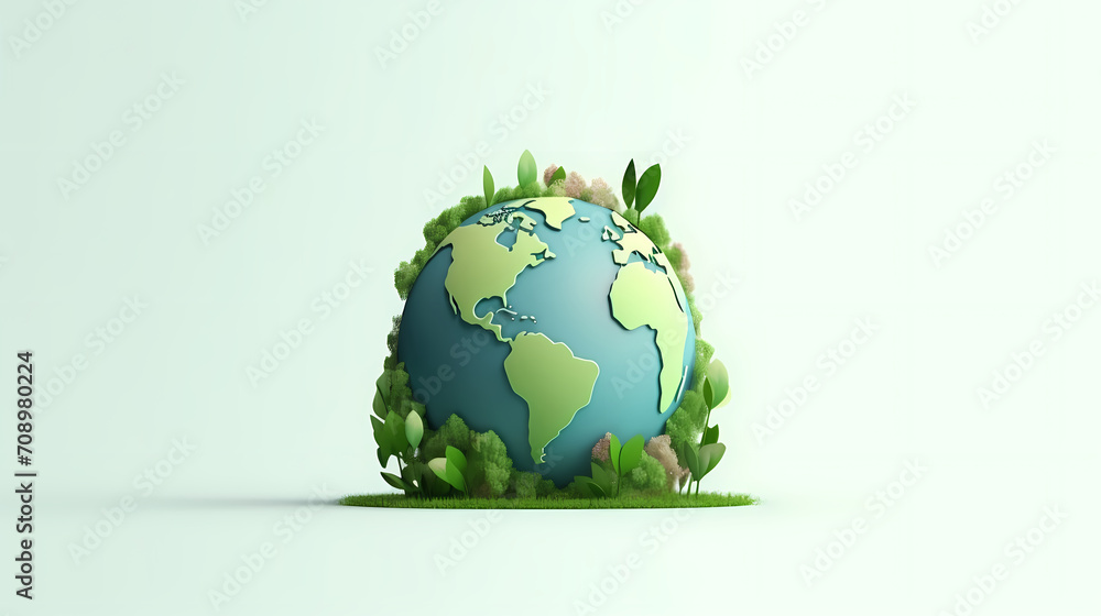 Environmental protection background, world environment day background, protect the environment