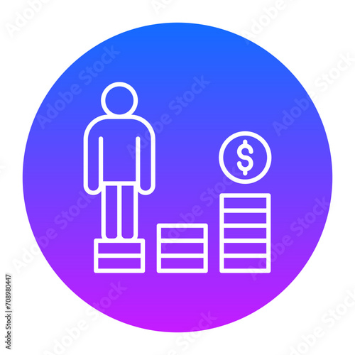 Motivation & Incentives Icon of Human Resource iconset.