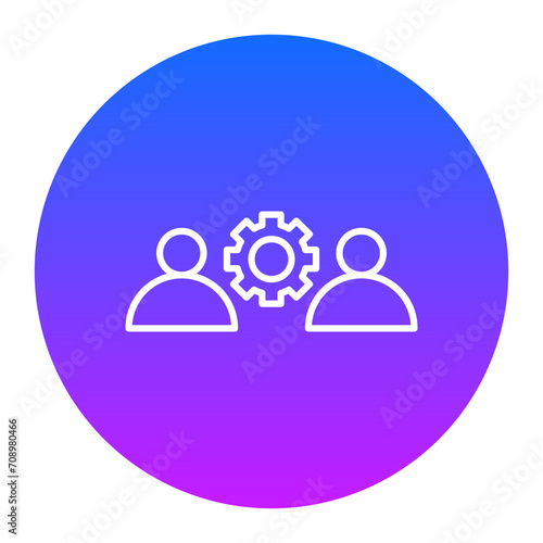 Management Team Icon of Human Resource iconset.