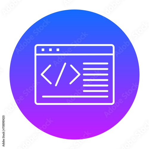 CSS Code Icon of Coding and Development iconset.