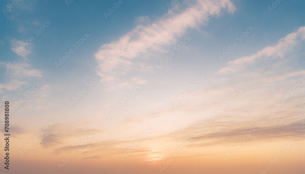 sunset sky for background sunrise sky and cloud at morning nature for design art work