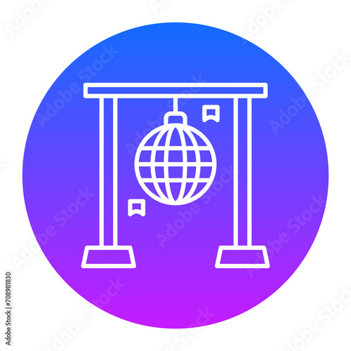 Wallpaper Mural Disco Ball Icon of Birthday iconset. Torontodigital.ca