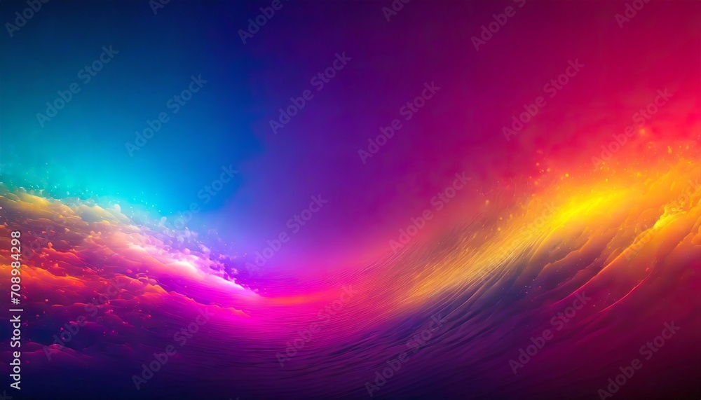 modern abstract background with colorful waves