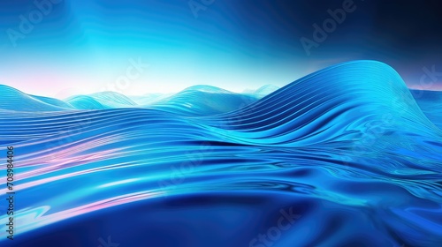 development wave technology background illustration energy renewable, ocean sea, forms frequency development wave technology background