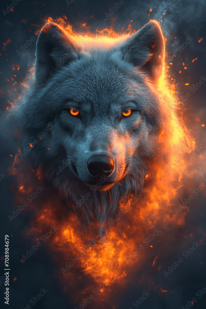A Symphony of Dark Hues, Glowing Eyes, and Fiery Breath A Symphony of Dark Hues, Glowing Eyes, and Fiery Breath