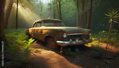 old abandoned car © Richard