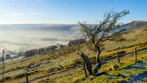 landscape in the mountains  tres  Mam Tor 