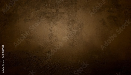 old wall texture cement dark black brown background abstract grey color design are light with white gradient background © Richard