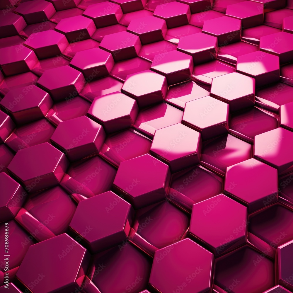 Loopable Honeycomb 3D pink colors , Animated Backgrounds Loopable Honeycomb 3D pink colors , Animated Backgrounds