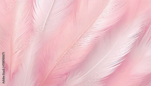 beautiful soft pink feather pattern texture background