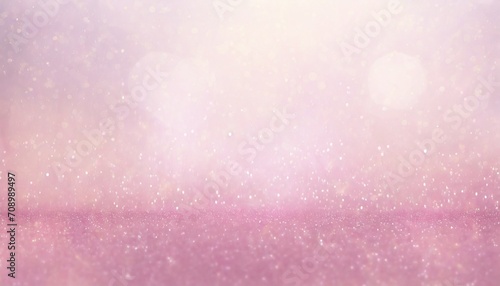 pink glitter abstract backgrounf of glitter bokeh with light glitter and diamond dust subtle tonal variations photo