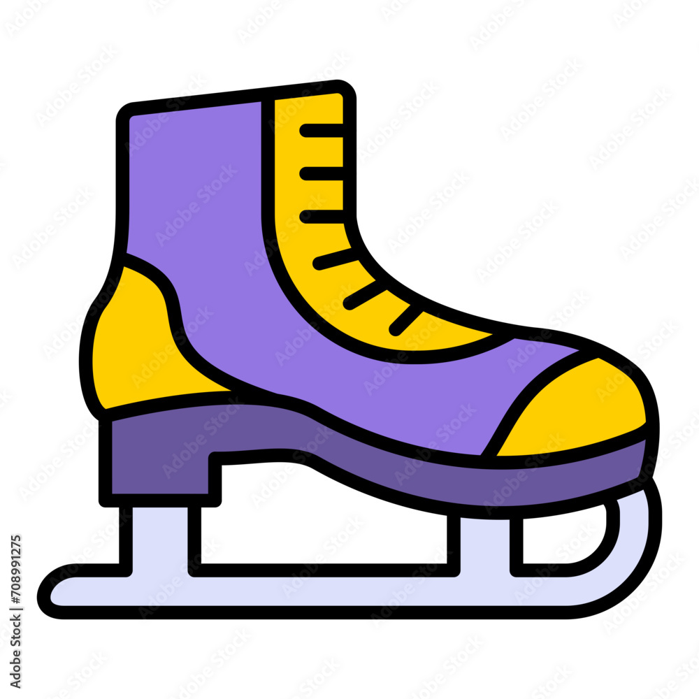 Ice skate Icon Ice skate Icon