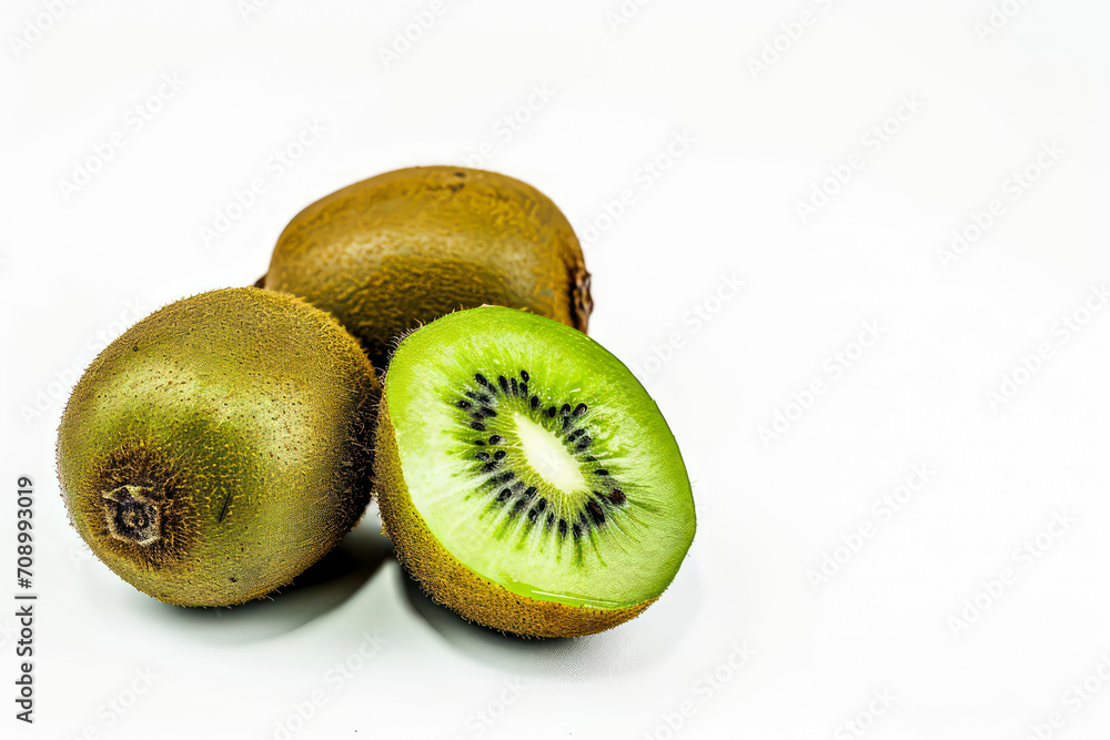 Obraz premium kiwi fruit isolated studio photo