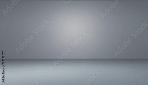 abstract 3d background with flat grey copy space