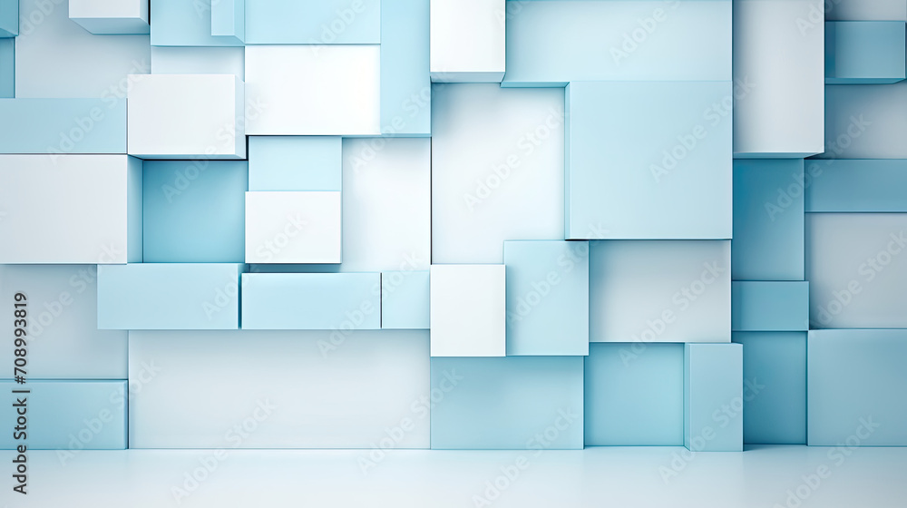 Abstract blue cubes background - A digital design featuring a backdrop of blue geometric cubes. Suitable for technology, business, and futuristic themed projects. Ideal for web banners, presentations, Abstract blue cubes background - A digital design featuring a backdrop of blue geometric cubes. Suitable for technology, business, and futuristic themed projects. Ideal for web banners, presentations,