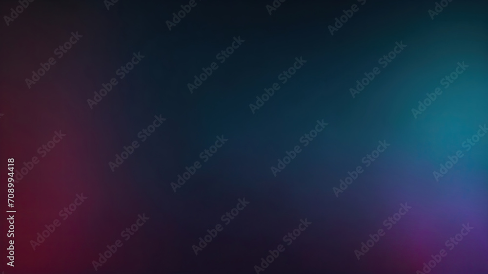 Obraz premium Blurred Maroon blue and teal texture Dark gradient background