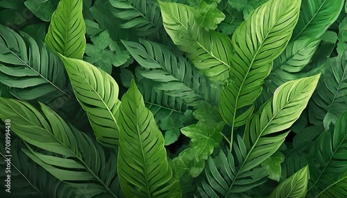 tropical leaves texture abstract nature leaf green texture background picture can used wallpaper desktop photo