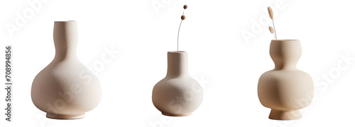 modern vase with soft aesthetics photo