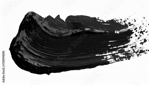 black coal texture paint stain brush stroke hand painted isolated on white background eps10 vector illustration