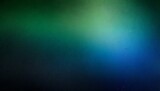 green blue black blurred abstract gradient on dark grainy background glowing light large banner size
