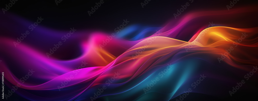 Multicolored Energy Flow Background Multicolored Energy Flow Background