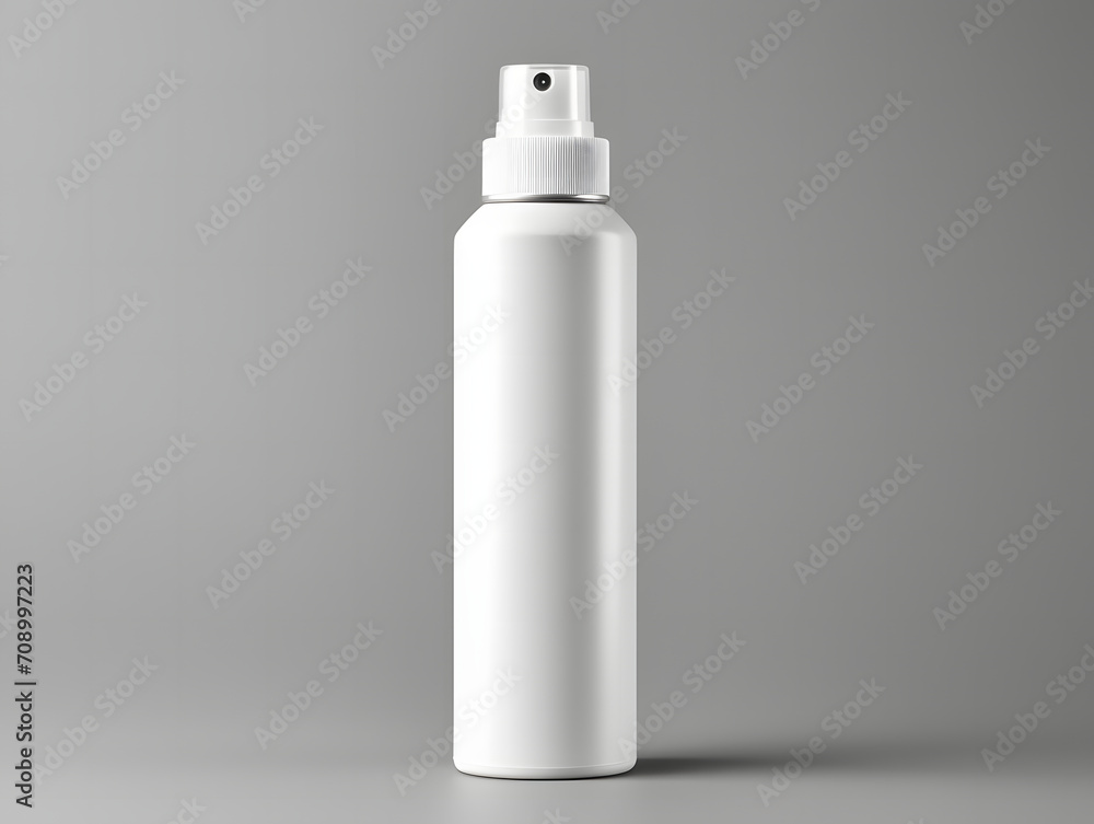 3D Blank Spray Deodorant Bottle Mockup 3D Blank Spray Deodorant Bottle Mockup