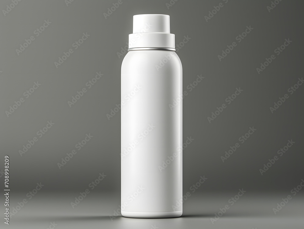3D Blank Spray Deodorant Bottle Mockup 3D Blank Spray Deodorant Bottle Mockup