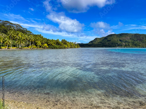 Fototapeta Naklejka Na Ścianę i Meble -  Huahine's paradise, French Polynesia