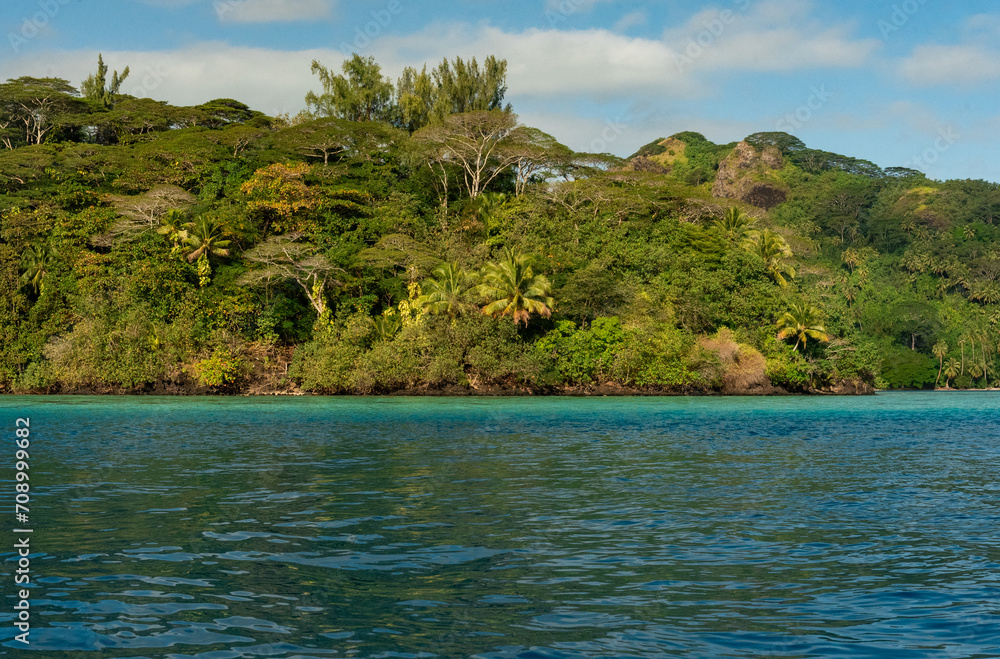 Huahine's lagoon, French Polynesia