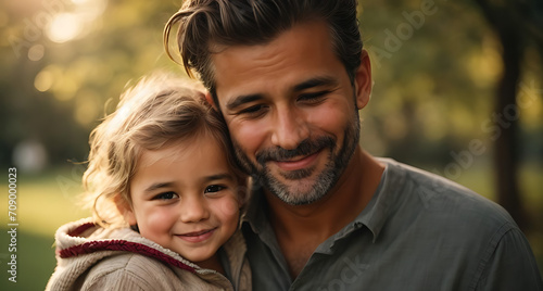 Father's Day Father and Daughter © Janitha