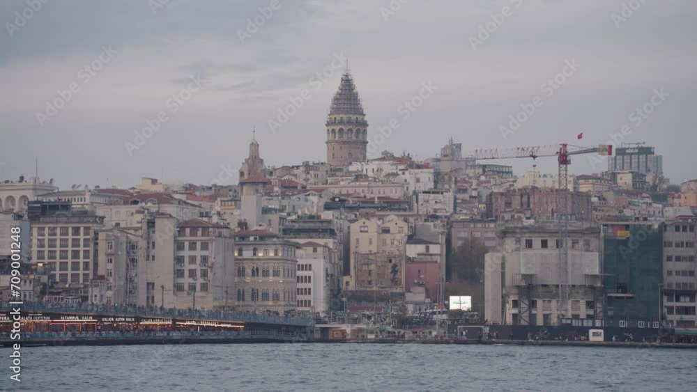 İstanbul Türkiye Old City Cityscape and Galata Kulesi Tower from Galata Köprüsü Bridge Istanbul, Turkey İstanbul Türkiye Old City Cityscape and Galata Kulesi Tower from Galata Köprüsü Bridge Istanbul, Turkey