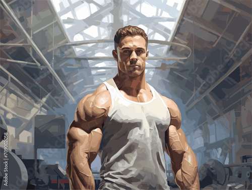 bodybuilding man