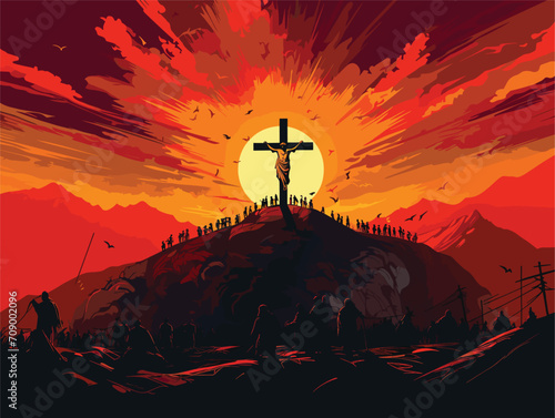 jesus on the cross